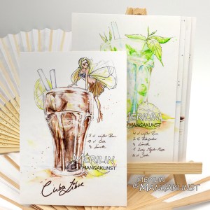 cocktailfeen_mangakunst_set1